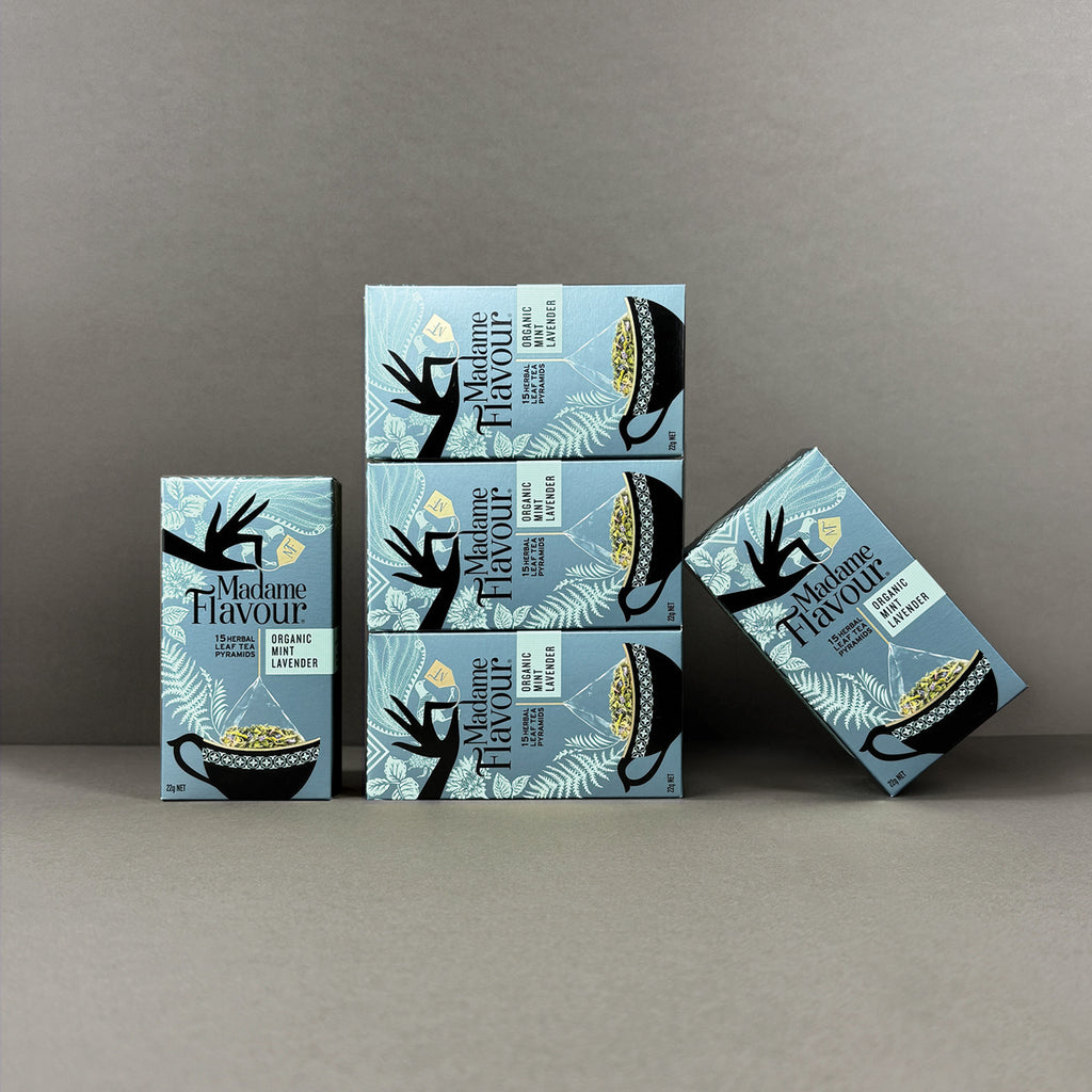 Organic Mints Pyramid 15 x 5 Packs – Madame Flavour