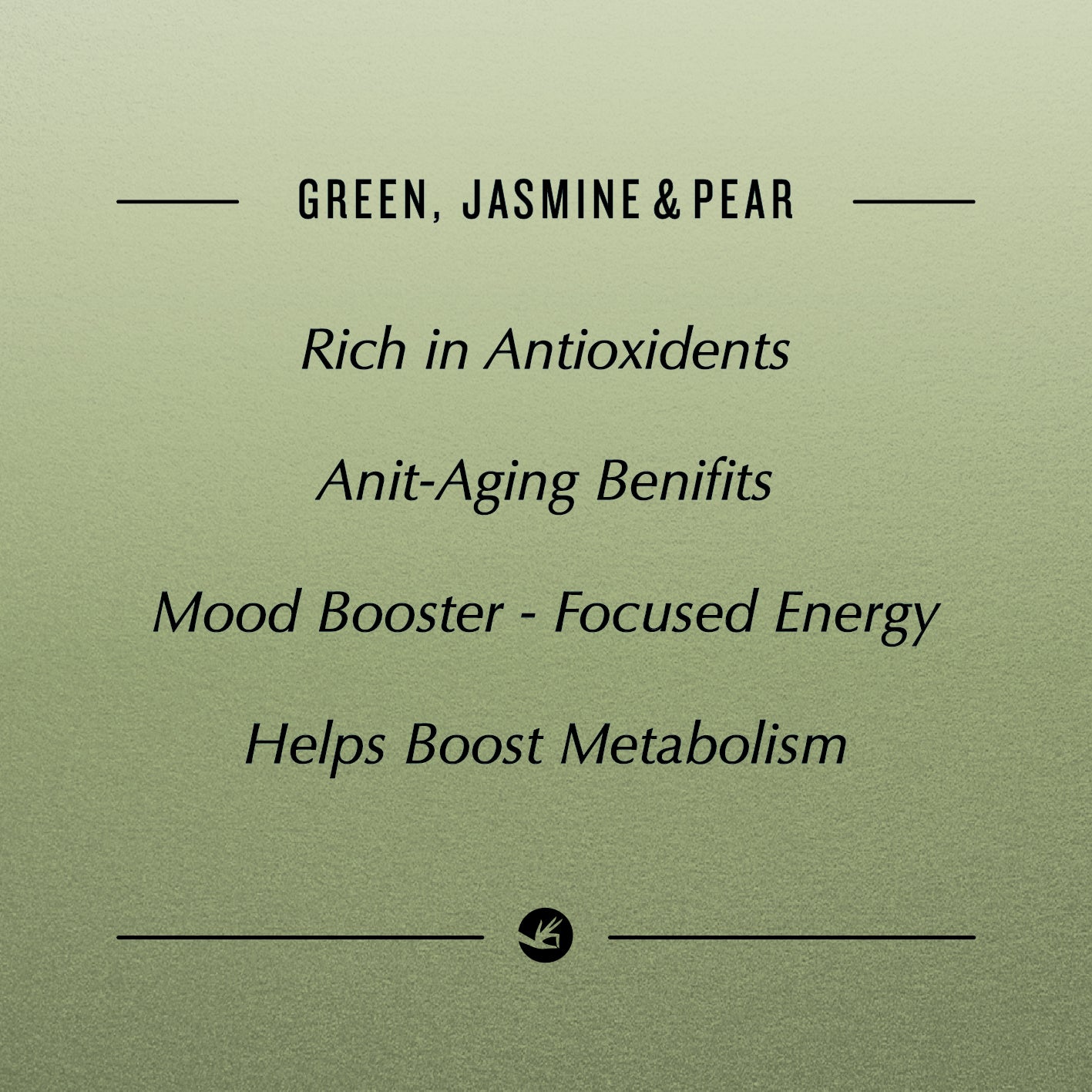 Green Jasmine and Pear Pyramid 18 Pack