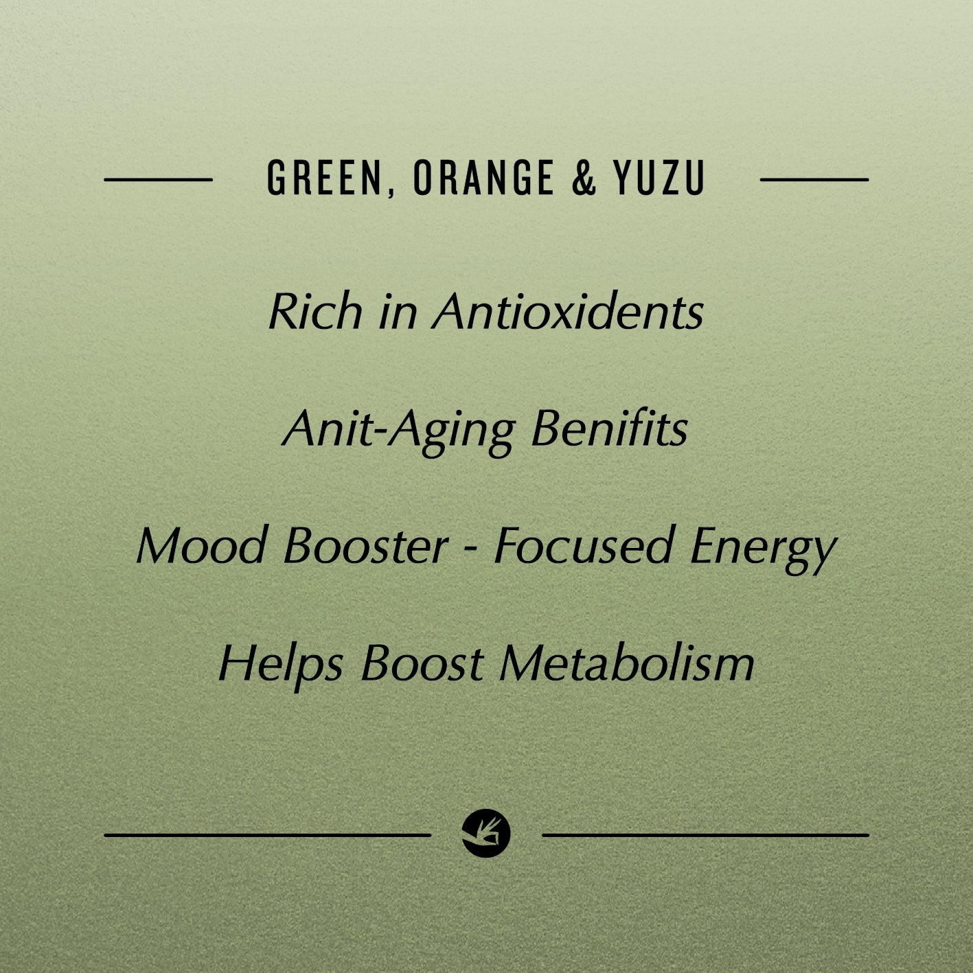Green Orange & Yuzu 15 Pack