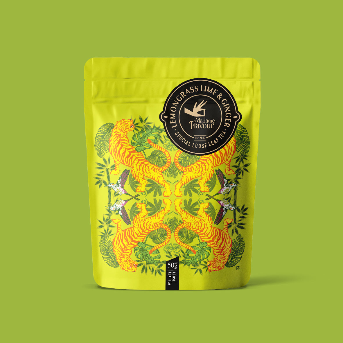 Madame's Lemongrass Lime & Ginger Loose Leaf 50g Pouch