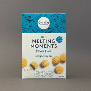 Vanilla Bean Charlie's Mini Melting Moments 8 Pack